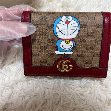 gucci x doraemon notebook|Doraemon Gucci wallet.